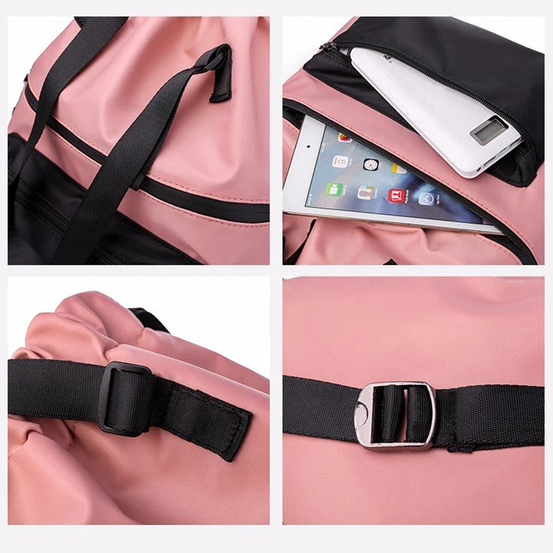 Женский водонепроницаемый легкий рюкзак на шнурке с принтом|Спортивные сумки| |