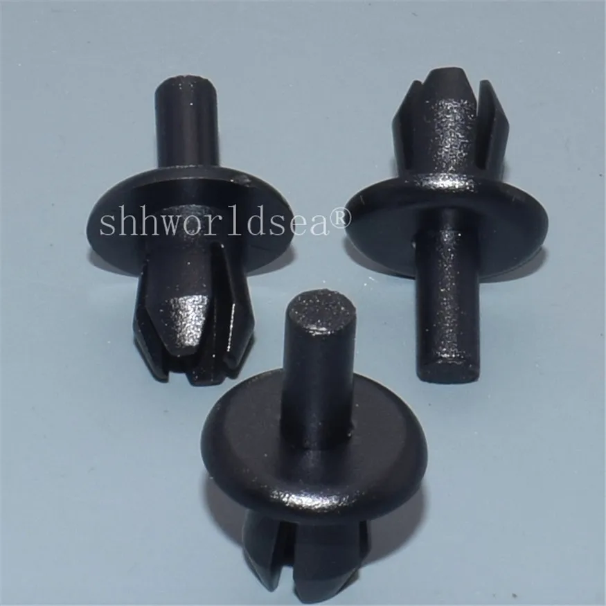 Shhworldsea 100 шт. автомобильный дефлектор, переключаемая панель, вентиляционная крышка, подкладка крыла, нажимная крепежная заклепка для VW Audi A3 A4