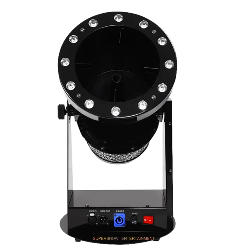 Новый 1200 Вт светодиодный RGB конфетти машина для свадьбы и танцев диджей вечерние