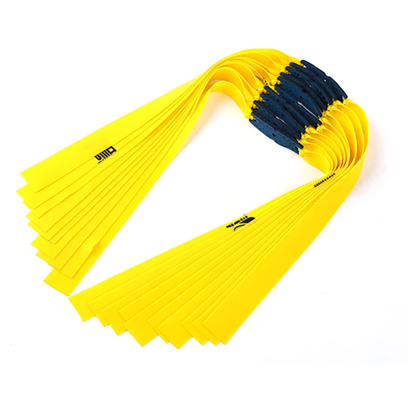 

10PCS/Lot Resilient Rubber Flat Elastic Shooting Band For Slingshot Catapult Latex Tape Replacement Rubber Flat Outdoor Hunting