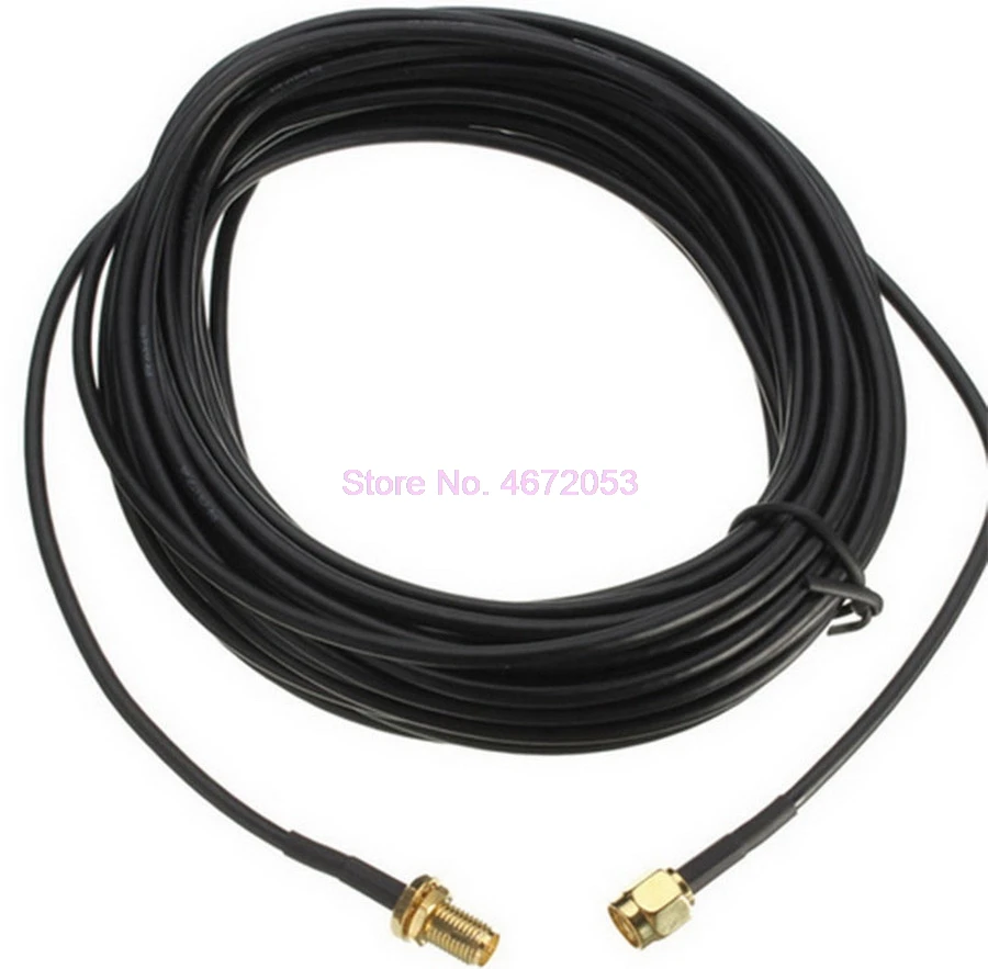 200 шт. 9 м стандартный внешний вид штекер гнездо MF разъем Wi Fi антенна Удлинительный