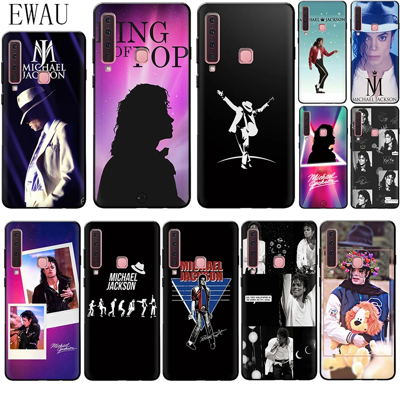 EWAU в стиле Майкла Джексона силиконовый чехол для мобильного телефона Samsung A3 A5 A6