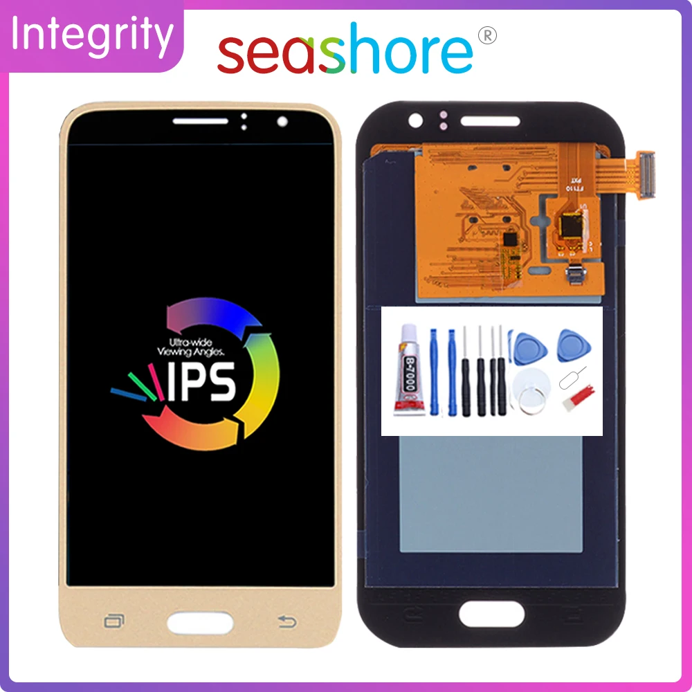 4 3 &quotOLED для SAMSUNG Galaxy J1 Ace J110 ЖК дисплей с сенсорным экраном дигитайзер в сборе Сань