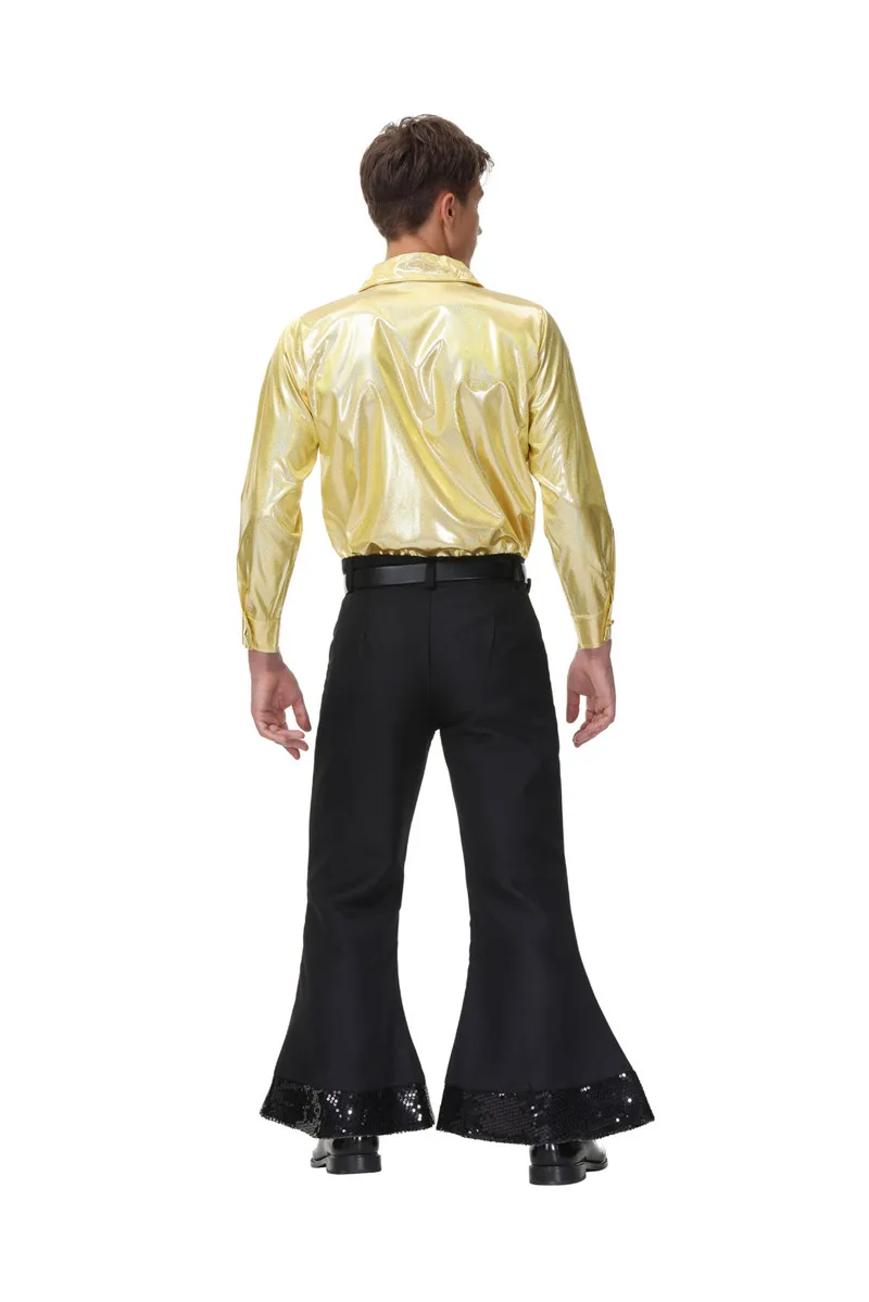 Парный винтажный костюм для косплея хиппи на Хэллоуин Пурим вечеринки в стиле 60-х