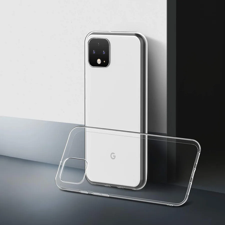 Чехол для Google Pixel 2 XL 3 4 тонкий мягкий прозрачный ТПУ противоударный защитный