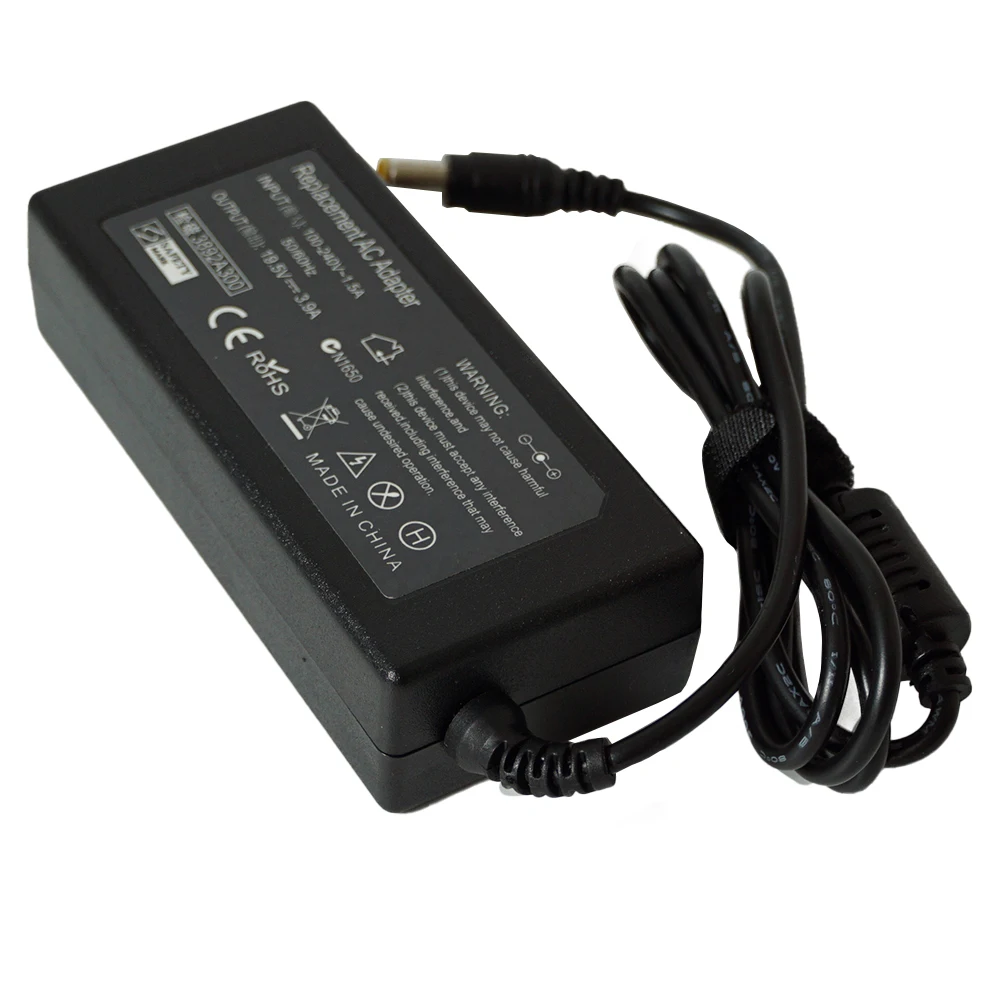 Новый оригинальный 19 5 V 3.9A адаптер переменного тока для SONY VAIO VGP-AC19V37 VGP-AC19V38 VPCW VPC-W |