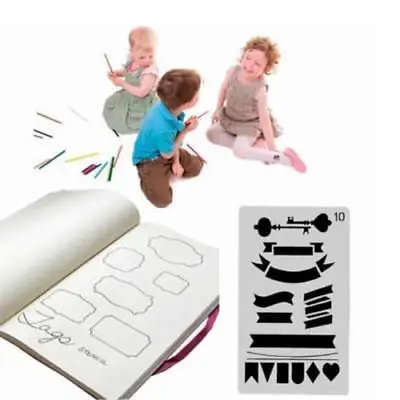 12/20 шт пули журнал трафарет набор пластиковый планировщик шаблон чертежа сделай