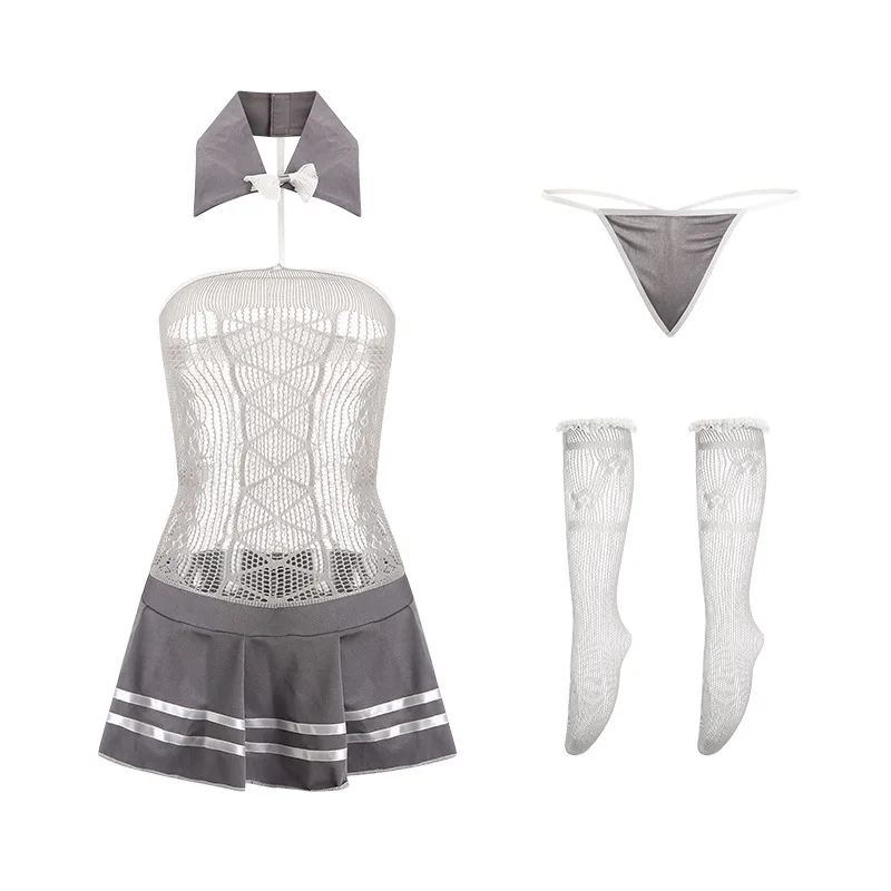 Женское сексуальное эротическое нижнее белье для косплея женская школьная форма
