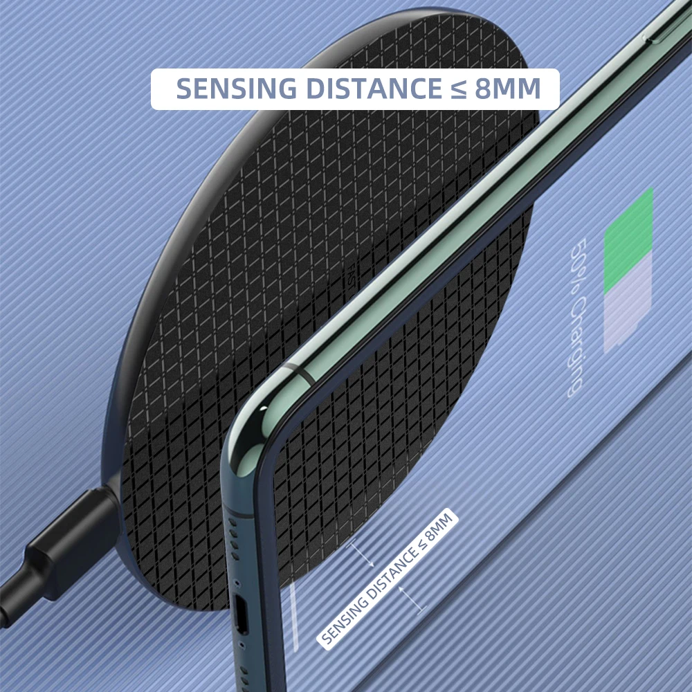 Беспроводная зарядная док-станция для Samsung Galaxy S10 S9 S8 Note 9 20 Вт | Мобильные телефоны