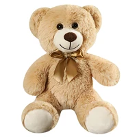 35cm cute colorful bow tie bear doll plush toy hug bear doll children birthday gift pillow teddy bear home living room bedroom
