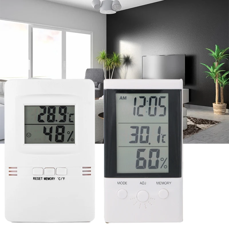 Измеритель температуры и влажности в помещении/на улице термометр гигрометр с