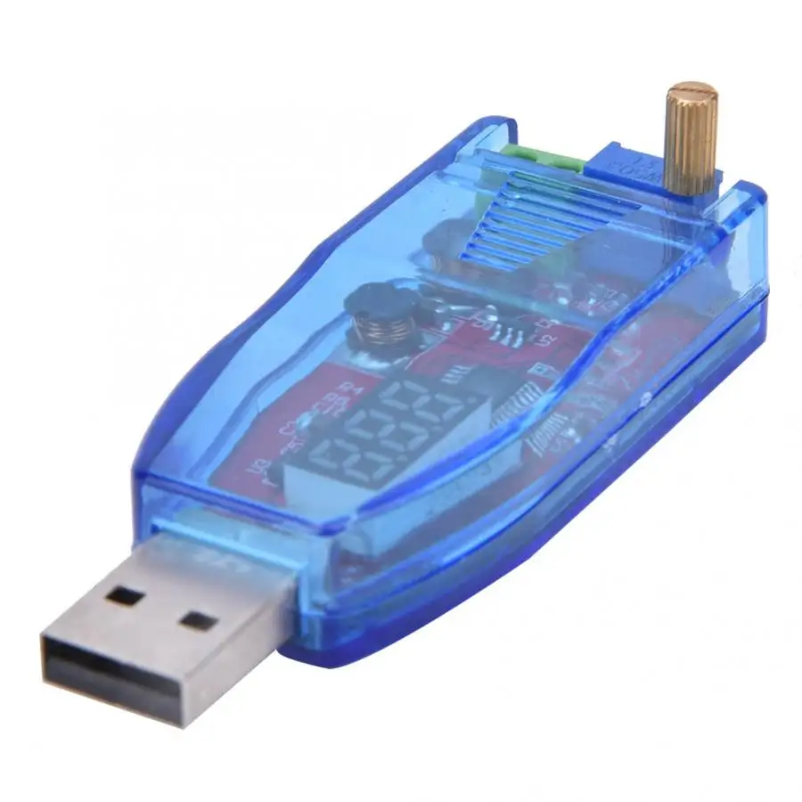 Регулируемый USB потенциометр 5 В в пост. Тока 1 24 повышающий/понижающий