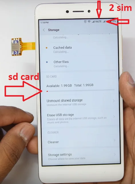 Новый гибридный двойной Nano адаптер для sim карты конвертер удлинитель sd SIM внешний