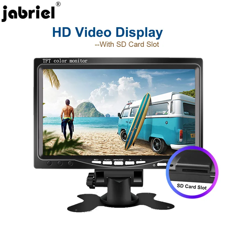Камера ночного видения Jabriel Super clear bus starlight камера для грузовика AHD720P заднего вида