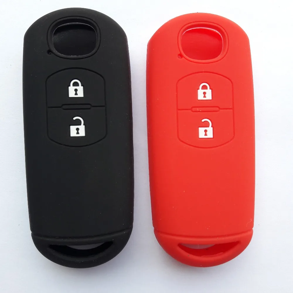 Пульт дистанционного ключа оболочки чехол Fob протектор 2 кнопки для Mazda 3 6 CX 7 9 MX 5
