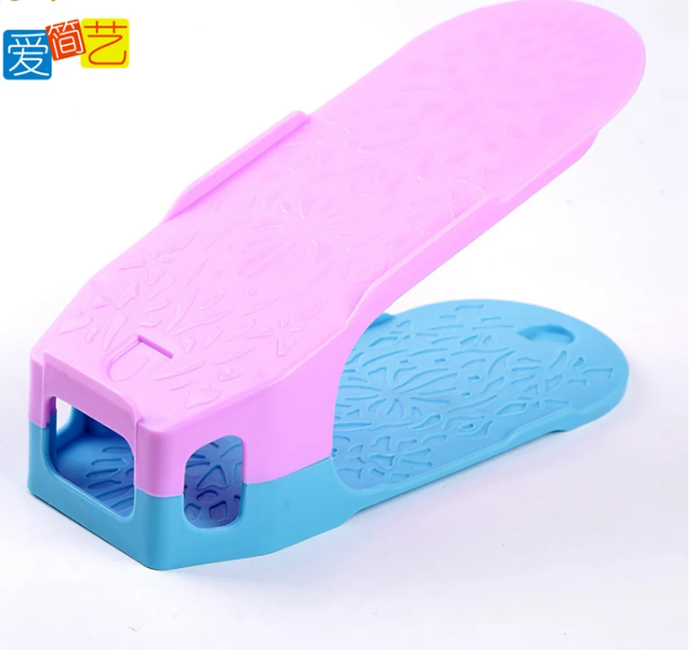 1 шт. полка для обуви прочный регулируемый органайзер обувь Поддержка Экономия