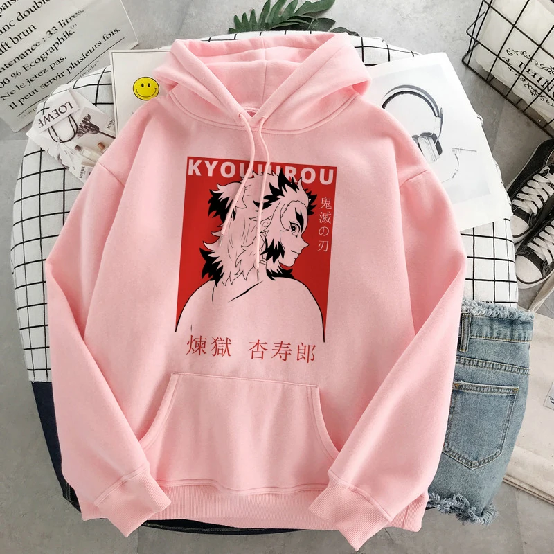 

2021 Demon Slayer Hoodies Anime Mange Women Harajuku Kisatsutai Zenitsu Thunder Breathing Cute Sweatshirt Funny Sweatshirt