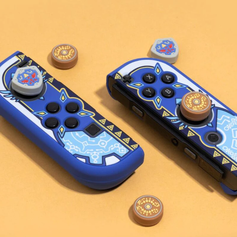 Фото Чехол для джойстика с накладкой на Стик для Zelda Skyward Sword Monster Hunter RISE Nintendo Switch NS Lite Joy-con №5