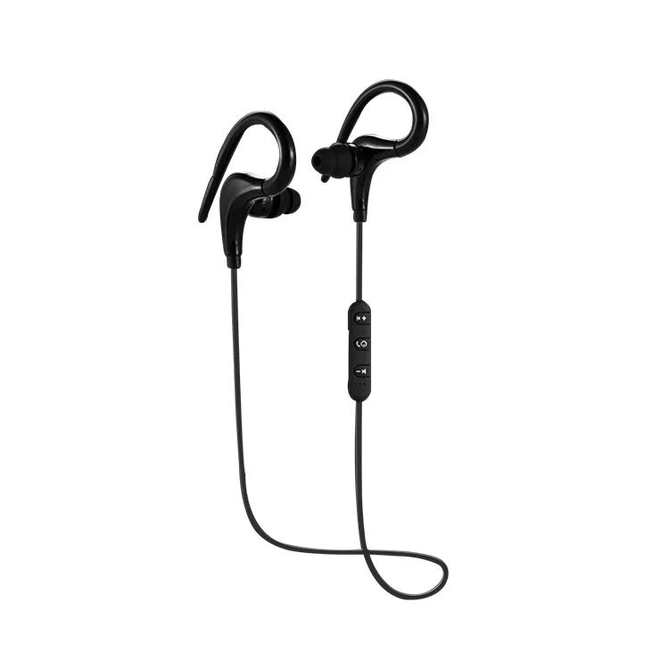 Беспроводные наушники с крючком Bluetooth Спортивная гарнитура для телефона шейный