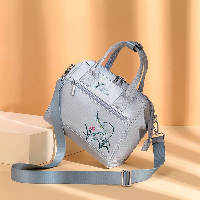 2020 роскошной вышивкой для женская сумка кошелек монет маленькая через плечо тоут