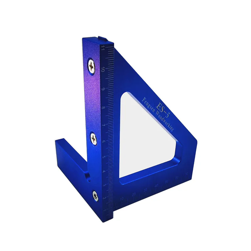 ES-5 деревообрабатывающий разметочная линейка Алюминий сплав угловая