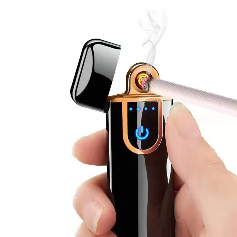 USB мини зарядка Зажигалка ветрозащитные электрические зажигалки для мужчин