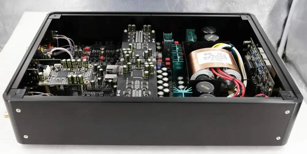 Аудио GD R2R R 1 баланс Дискретная резистор лестницы декодер DSD512 DXD ЦАП PCM384K Amanero комбо