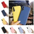 Задняя крышка для телефона Huawei Honor 20 силиконовый гелевый резиновый чехол-бампер для Honor 20 Pro 20 s Nova 5T чехол с защитой от падения