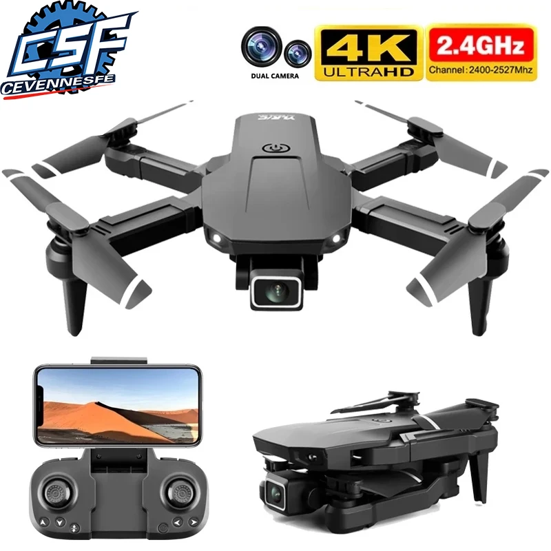 Мини Дрон S68 4K HD с двойной камерой и режимом удержания высоты Складная рукоятка