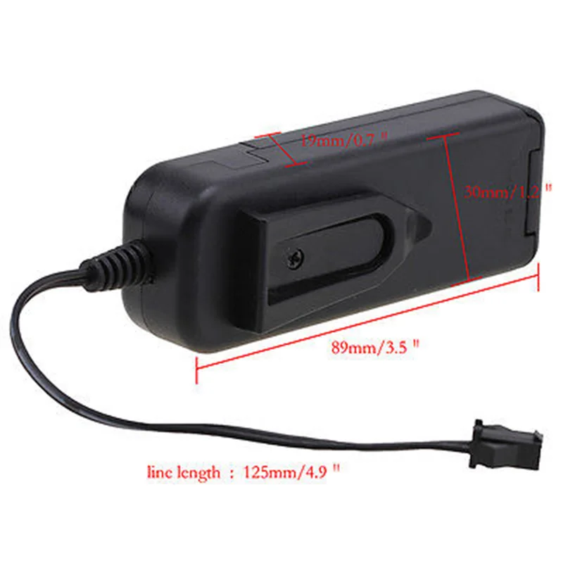 Трансформатор POSSBAY для светодиодной гибкой неоновой подсветки 110 В|decoration light car|car