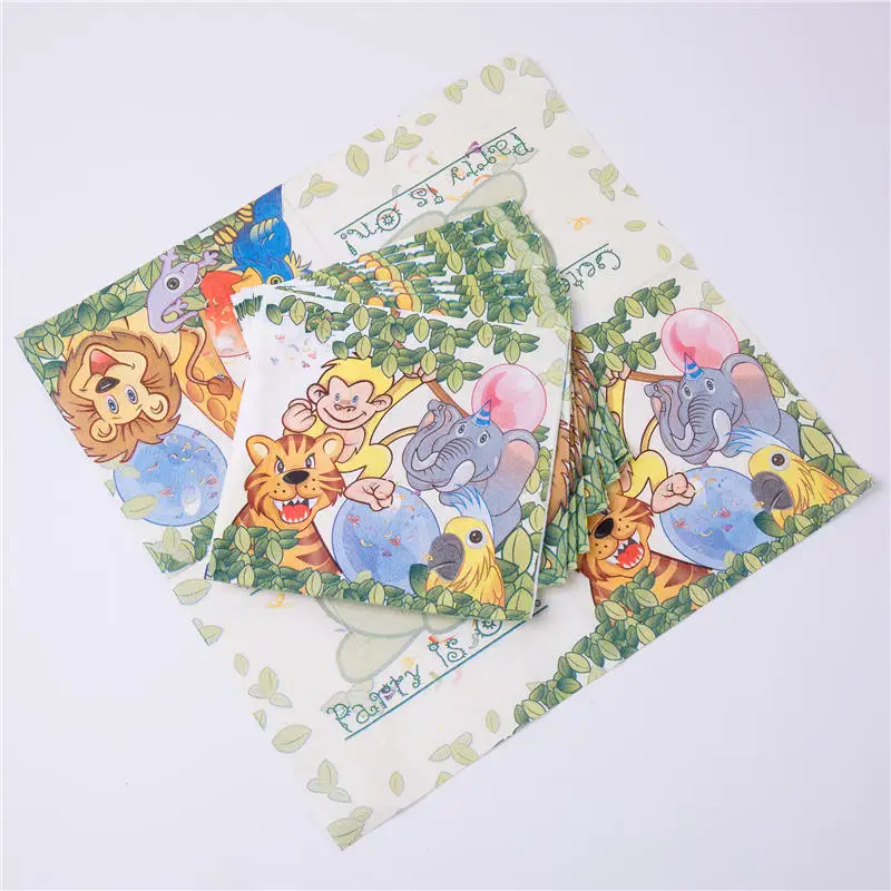 С принтом &quotКороль Лев: Симба джунгли принадлежности для тематической вечеринки