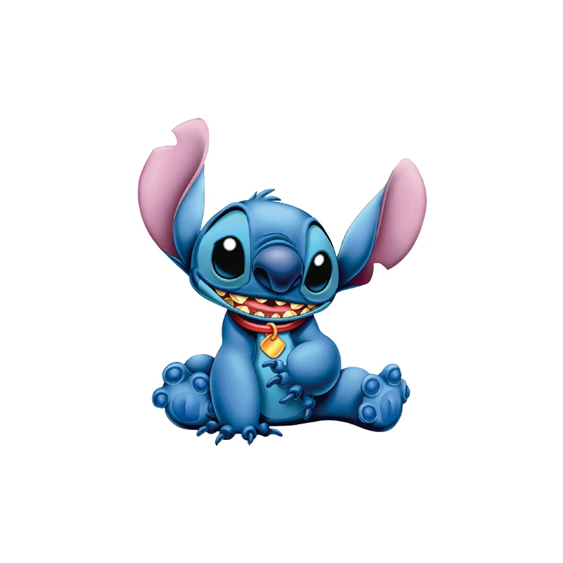 1 шт. милый Лило & Ститч значок монстра термочувствительный патч термопереводная