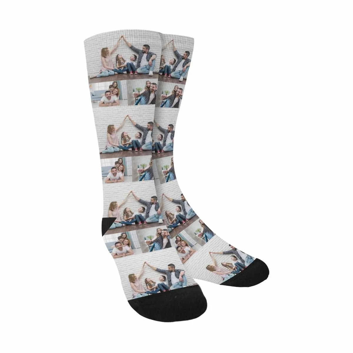 

Custom Photo Sublimated Crew Socks