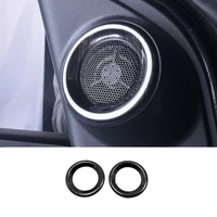 for honda cr v crv 2017181920 car interior a pillar speaker horn ring cover trim auto stainless steel accessories shell 2pcs