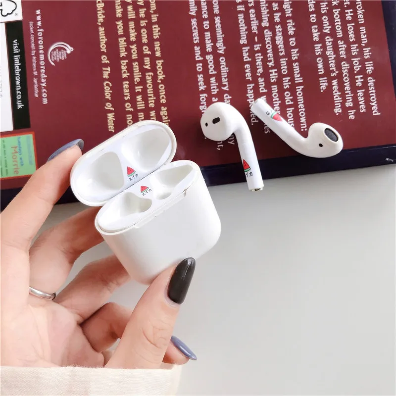 Kawaii Милая защита для кожи наклейка s для Airpods защита от пыли наклейка внутренняя Обложка Наклейка s пленка для Apple Air Pods 2 1