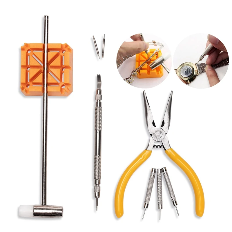 39 кусочки часы набор инструментов для ремонта открывалка инструмент часов