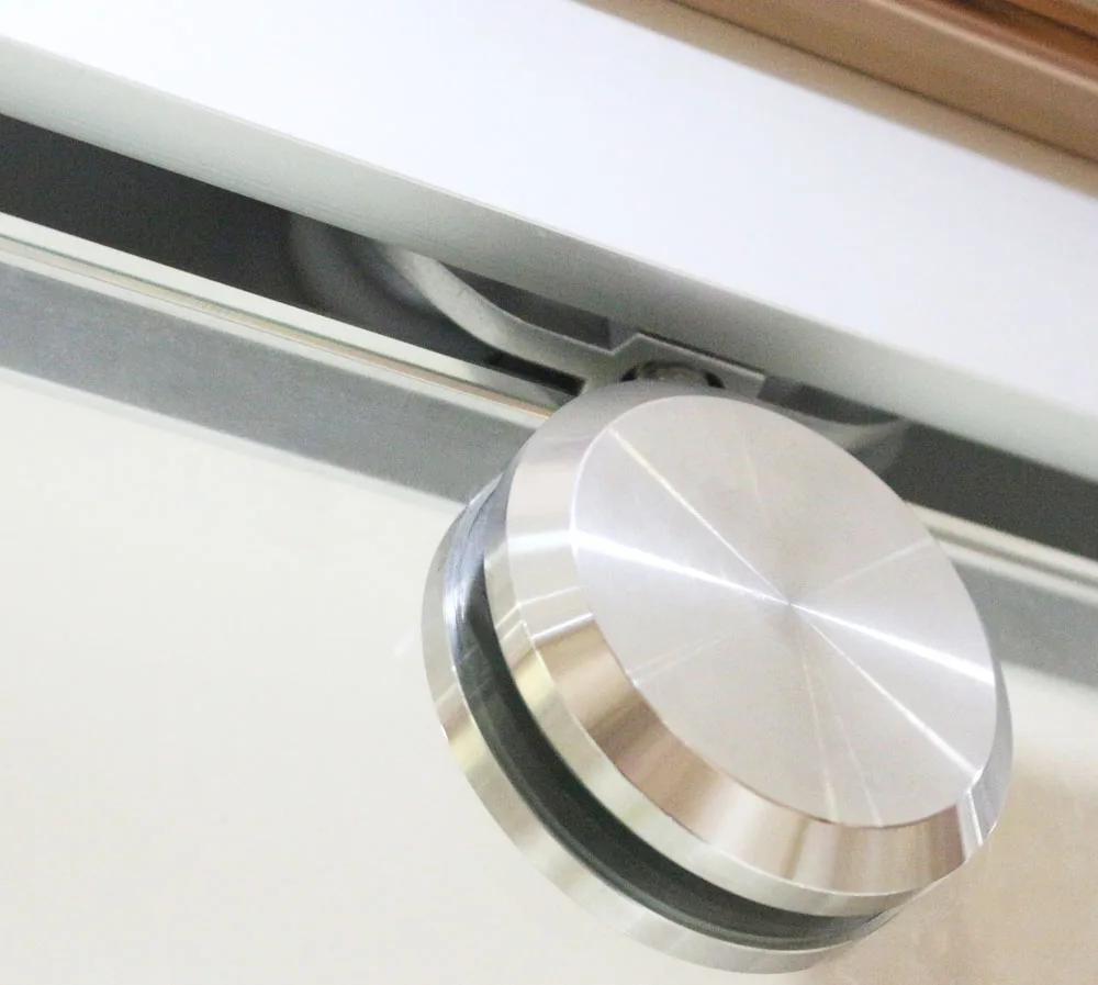 

Highly quality connecting accessories stainless steel glass sliding door hanger roller hanging wheels