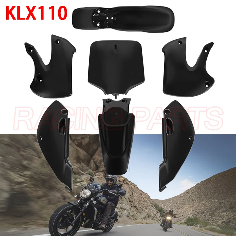 Полный комплект пластиковых обтекателей для крыла Kawasaki KLX 110 KLX110 DRZ KX 65 - купить по
