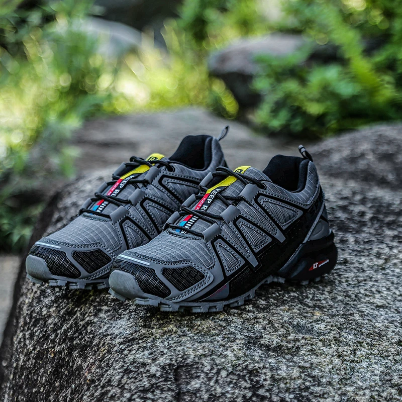 

Waterproof Trekking Shoes Men Hiking Sneakers Men Outdoor Casual Trail Sport Shoes Lightweight Big Size Walking Sneakers 2021