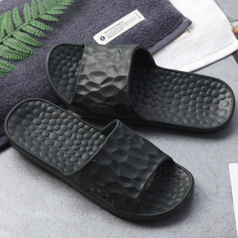 

Unisex Indoor Eva Home Hotel Sandals and Slippers Male Summer Non-slip Bathroom Slippers Women's and Men's Flip Flop Shower Shoe