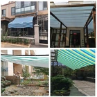 Цветной навес от солнца, козырек от солнца, навесы для дома и сада, уличные защитные чехлы, квадратный стеклянный дом для внутреннего дворика, размер на заказ