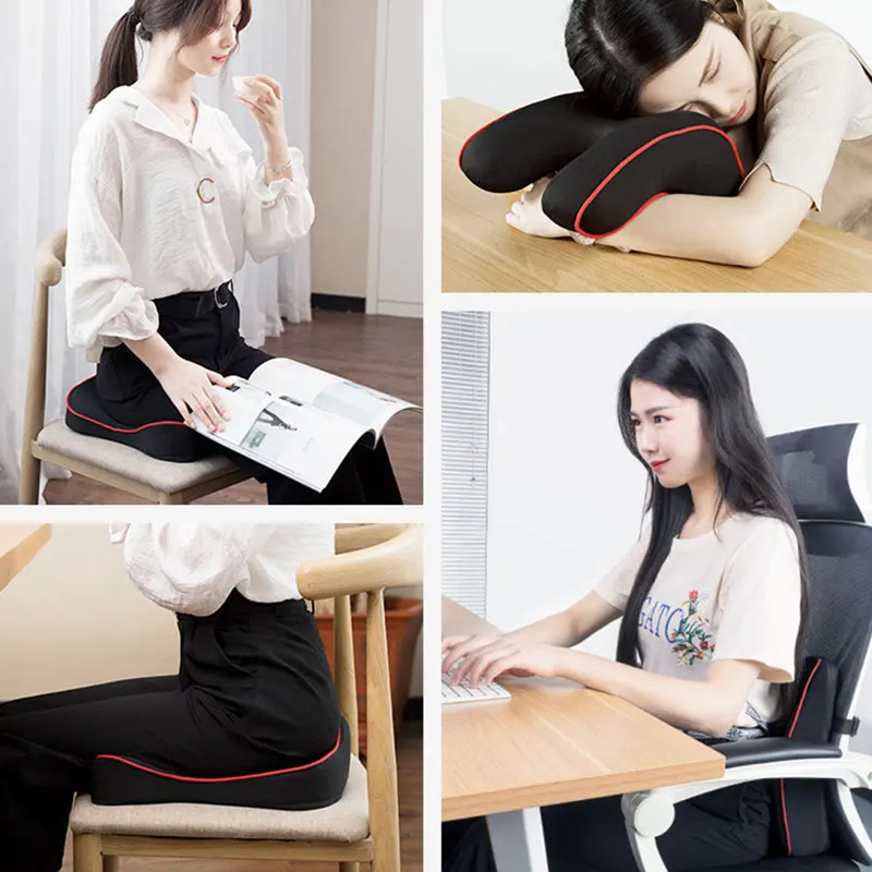 Анти геморрой Массажная подушка для сиденья Хип пуш ап Йога ортопедическая