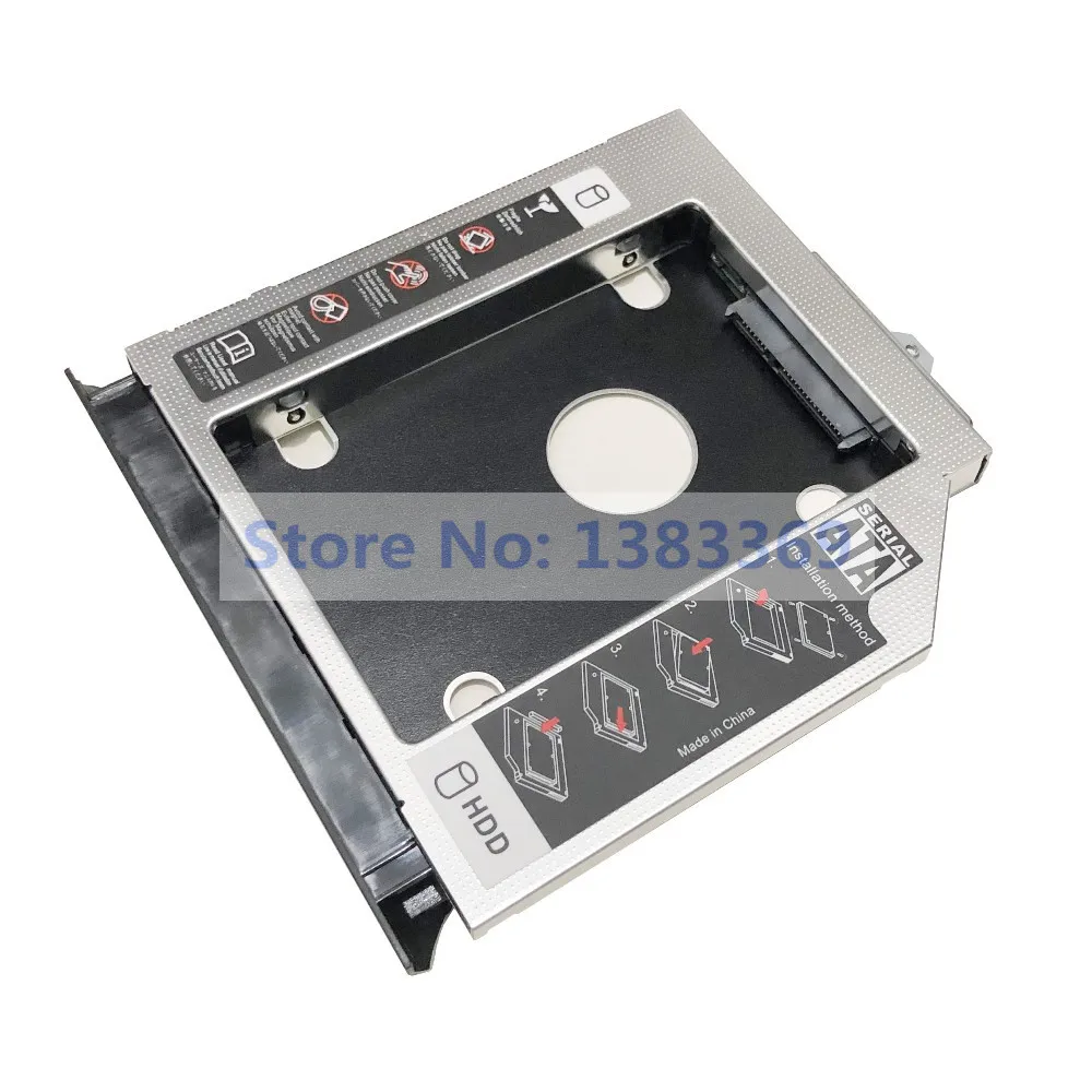 SATA 2 й жесткий диск HDD SSD модуль Caddy адаптер для HP Probook 6460b 6465b 6470b 6475b с рамкой и