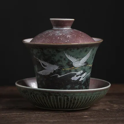 

Керамическая чаша для чая Sancai Gaiwan