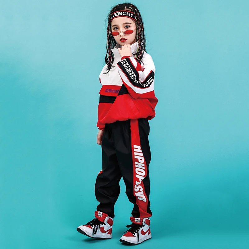 

New Arrival 2021 Spring Kids Sports Clothing Set Boys And Girls Tracksuit Casual Loose Two Pieces Outfit Children's Hip-hop Suit