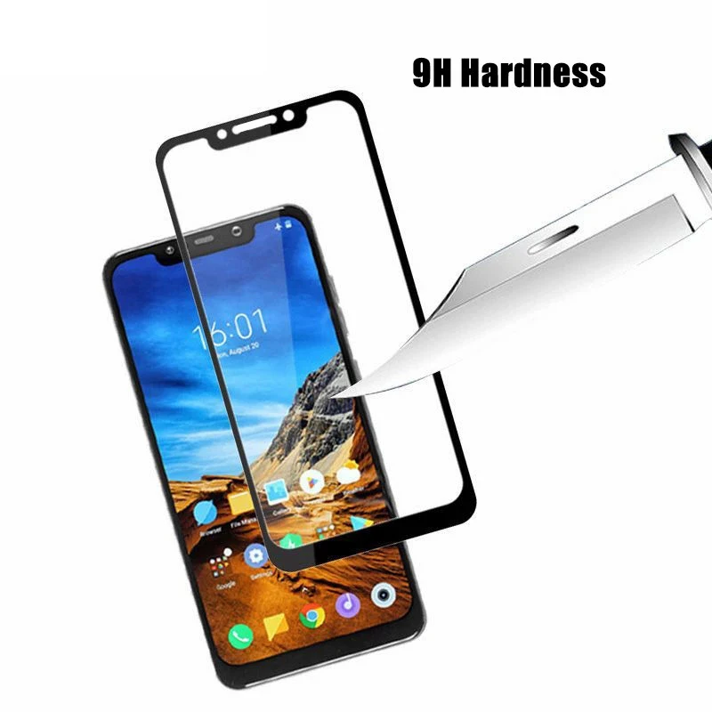 2 шт. 9H закаленное стекло для Xiaomi Pocophone F1 F2Pro защита экрана защитное X3 F3 xiomi Little