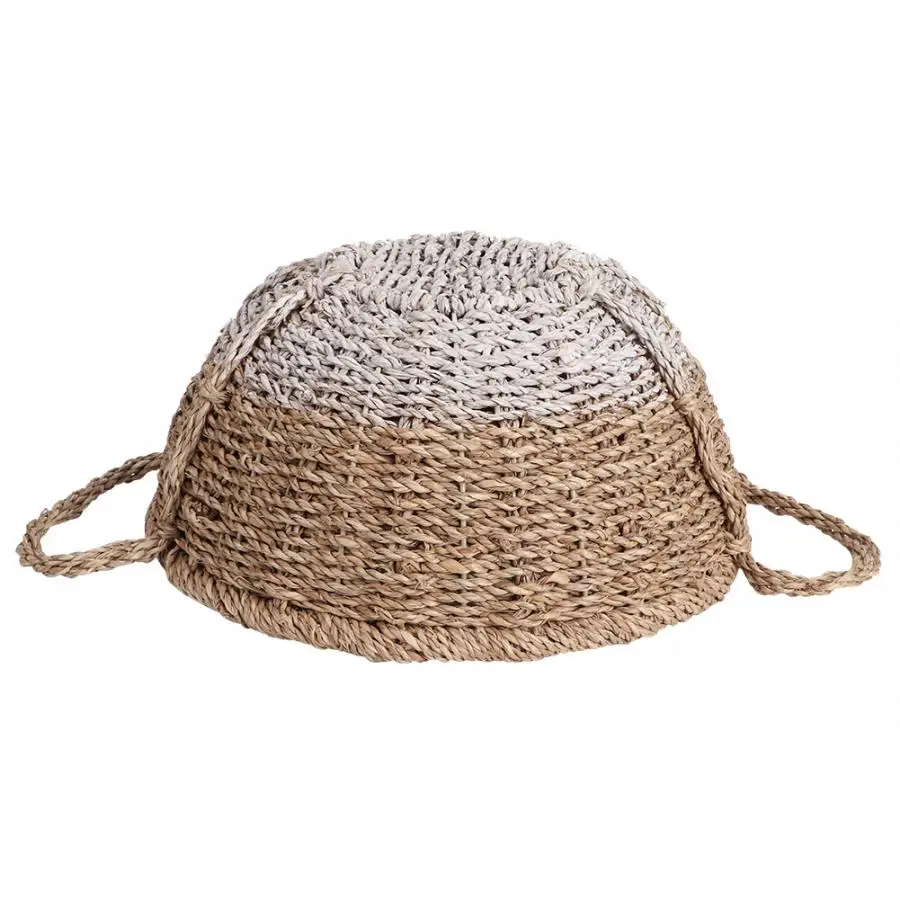 Produce Bag Retro Style Grass Woven Fruit Basket Bread Holder Food Storage Container Organizer Reusable Bags Bakeware |