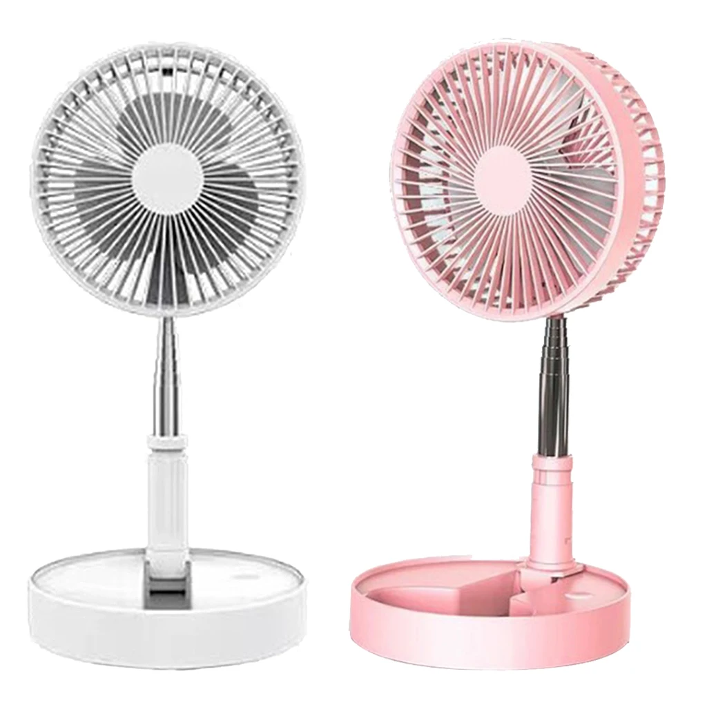 

Pedestal Standing Fan Table Fan 30-40db Mini Quiet Fan Home Bed Fishing Camping Large Wind
