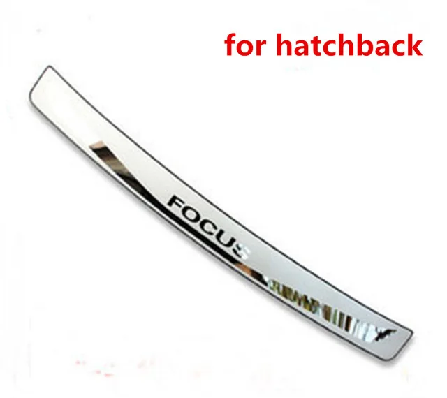 

for 2005-2011 Ford Focus MK2 hatchback and sedan Stainless Steel back rear trunk Sill Scuff Plate Protection pedal