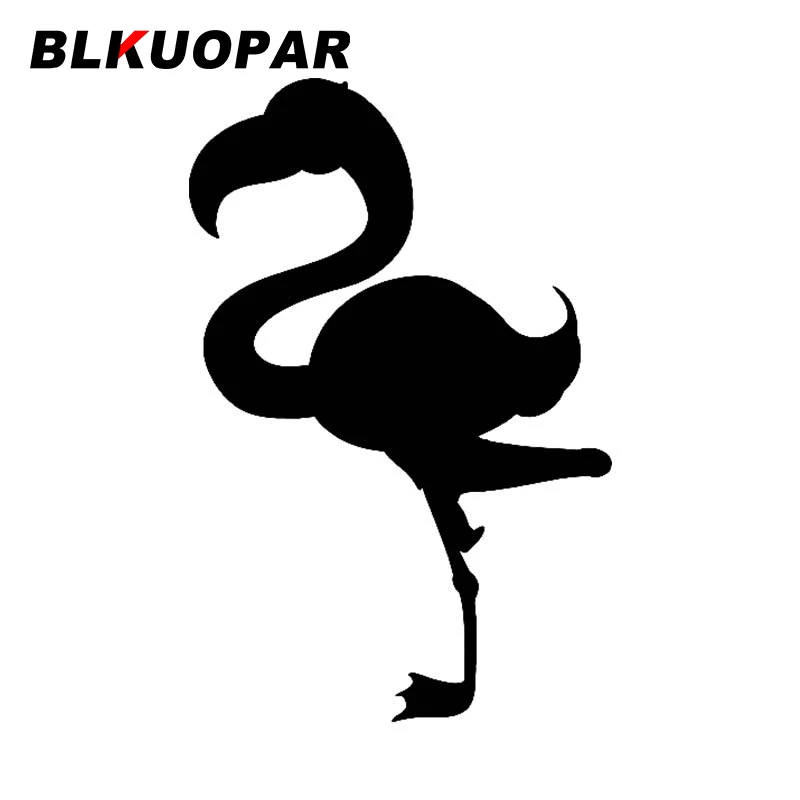 

Автомобильная наклейка с силуэтом животного BLKUOPAR, индивидуальная Водонепроницаемая наклейка, креативная наклейка для холодильника, конди...